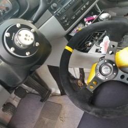 (CC-SWQR) NRG Innovations ‎‎‎Gen 2.0 Steering Wheel Quick Release Adapter 6-HOLE with Mounting Bolts [‎SRK-200CF]