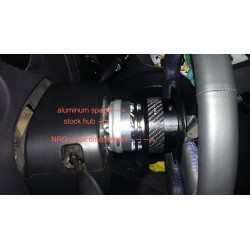 (CC-SWQR) NRG Innovations ‎‎‎Gen 2.0 Steering Wheel Quick Release Adapter 6-HOLE with Mounting Bolts [‎SRK-200GN]