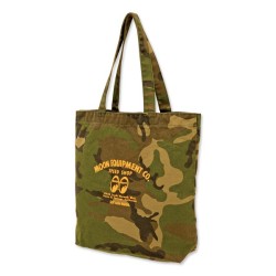 (G-BW-TB) MOONEYES Speed Shop Camouflage Tote Bag [MQF052GR]