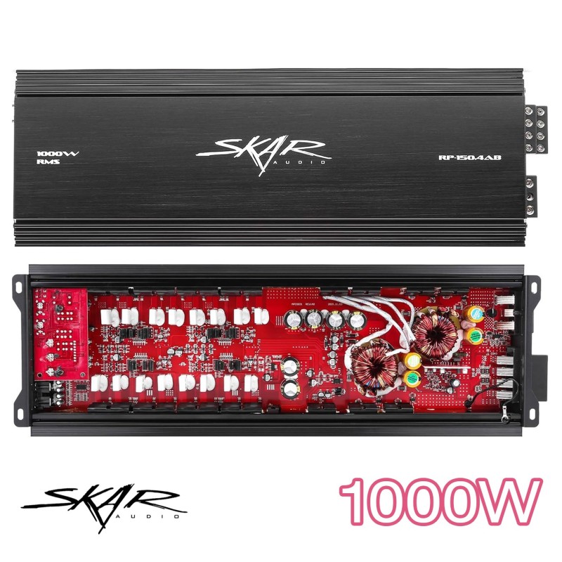 (C-AV-AM) Skar Audio RP Series 1000 Watts 全頻 A/B 類 4 Channel 汽車擴大機 [RP-150.4AB]