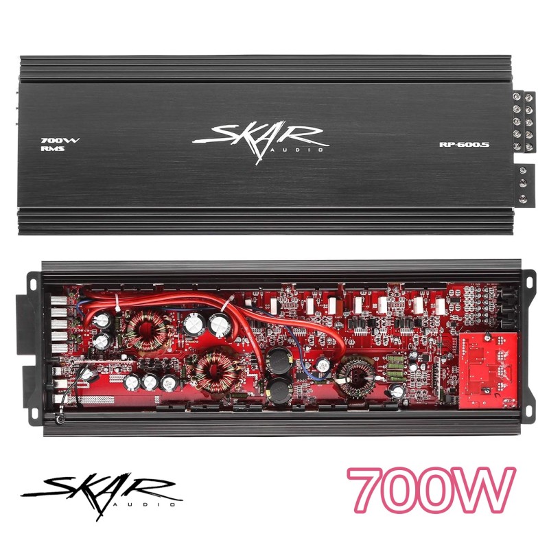 (C-AV-AM) Skar Audio RP Series 700 Watts 5 Channel 汽車擴大機 [RP-600.5]