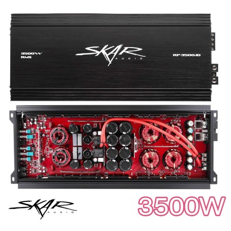 (C-AV-AM) Skar Audio RP Series 3500 Watts RMS D 類單原汽車擴大機 [RP-3500.1D]