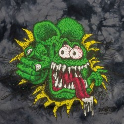 (G-AP-TSS) Rat Fink Sneaking Out Tie-dye T恤 [RITKF099]