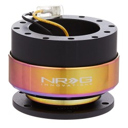 (CC-SWQR) NRG Innovations ‎‎‎Gen 2.0 Steering Wheel Quick Release Adapter 6-HOLE with Mounting Bolts [‎SRK-200BK-MC]