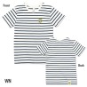 (G-AP-TSS) Ladies MOON Narrow Striped T-Shirt [TMG821]