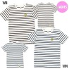 (G-AP-TSS) Ladies MOON Narrow Striped T-Shirt [TMG821]