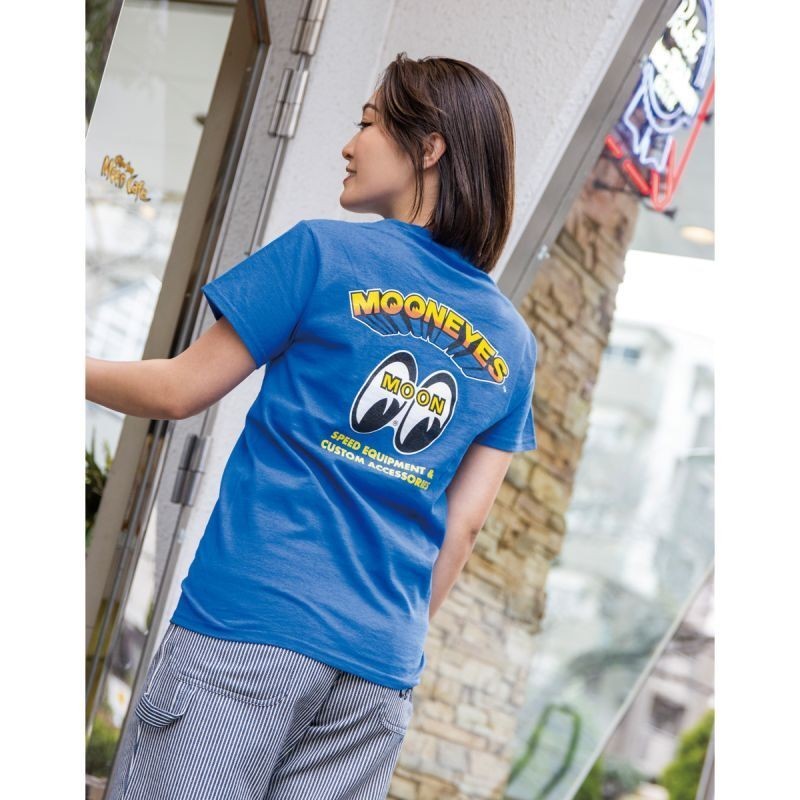 (G-AP-TSS) Popping Up MOONEYES T-Shirt [TM870]