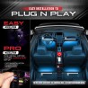 (CC-LRL) OPT7 Aura Interior Car Lights LED Strip Kit-16+ Double Row [‎‎Aura-IN-D]