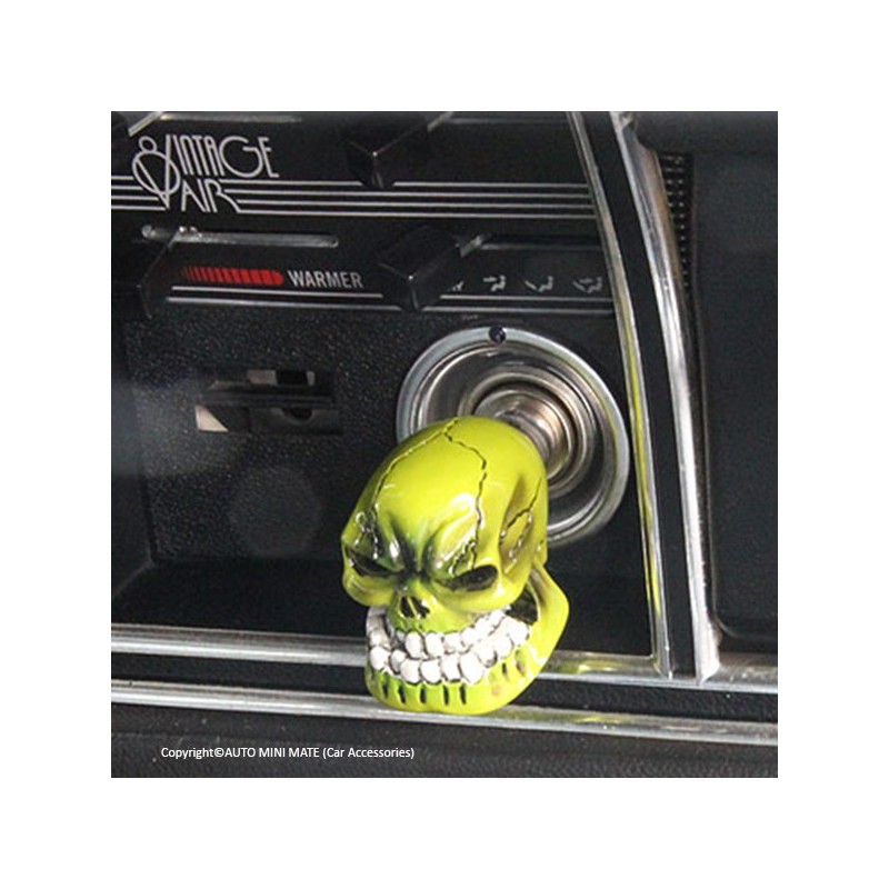 (CC-OT) Pilot Automotive Bully Green Skull 點煙器 [IP1010]