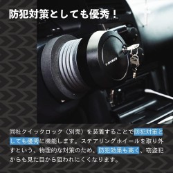 (CC-SWQR) NRG Innovations ‎‎‎Gen 2.0 Steering Wheel Quick Release Adapter 6-HOLE with Mounting Bolts [‎SRK-200RD-LITT]