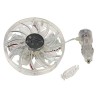 (CC-FA) Custom Accessories XT Onyx Fan with LED (12V) [25225]