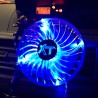 (CC-FA) Custom Accessories XT Onyx Fan with LED (12V) [25225]