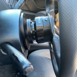 (CC-SWQR) NRG Innovations ‎‎‎Gen 2.0 Steering Wheel Quick Release Adapter 6-HOLE with Mounting Bolts [‎SRK-200RD-LITT]