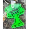 (GG-KC) MOON Palm Tree Key Ring [MKR086]