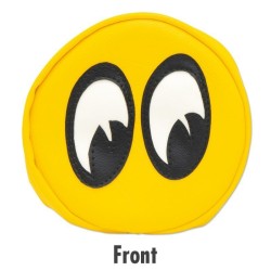 (CC-LLC) Yellow Headlight Covers with Mooneyes Eyeballs! (7”) [MP016]