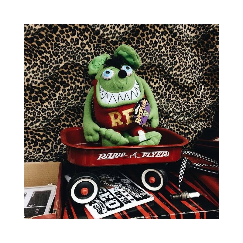 (G-TOY) RAT FINK "Daddy" Ed Roth 毛公仔 (12" ) [579]