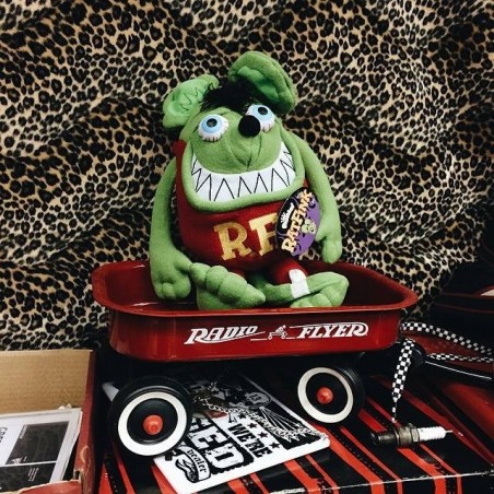 (G-TOY) RAT FINK "Daddy" Ed Roth 毛公仔 (12" ) [579]