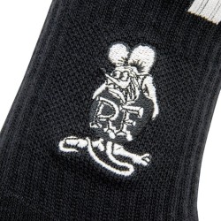 G-AP-SO) Rat Fink Embroidery Short Socks 襪子 [RAF607]