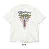 (G-AP-SH) MOONEYES Fly With Pinstripe Shirt [FM215WH]