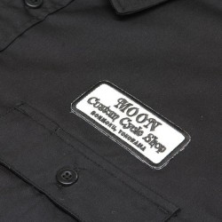 (G-AP-SH) MOON Equipped Iron Cross Work Shirt [MQF047BK]