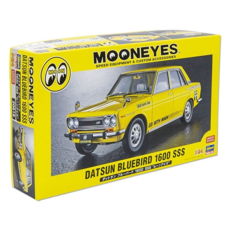 (G-TOY) 1/24 Model Car MOONEYES Datsun Bluebird 1600 SSS [KGM009]