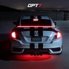 (CC-LLB) OPT7 Universal LED Spoiler Rear Spoiler Lip Kit 燈條 (3.9ft), Carbon Fiber