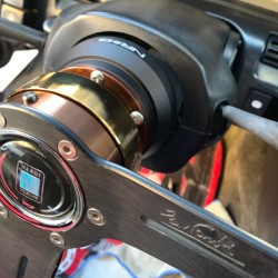 (CC-SWQR) NRG Innovations ‎‎‎Gen 2.0 Steering Wheel Quick Release Adapter 6-HOLE with Mounting Bolts [‎‎SRK-200RG]