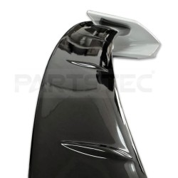 (C-BDBK) MOTOR POWER TOYOTA PRIUS (30) Rear Wing Spoiler, White/Black [‎‎149-125]