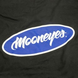 (G-AP-TLS) MOONEYES Oval Patch Long Sleeve T-Shirt [TML884]