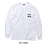 (G-AP-TLS) MOONEYES Oval Patch Long Sleeve T-Shirt [TML884]