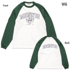 (G-AP-TLS) MOONEYES Speed and Custom Raglan Long Sleeve T-Shirt [TML865]