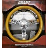 (CC-SW) Grant 8487 Gold 12.5" Metal Flake Chrome Spoke 軚盤 [‎8487]