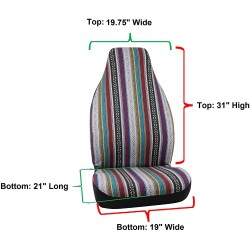 (CC-CSC) Bell Automotive Universal Baja Blanket Bucket Seat Cover [22-1-56258-8]