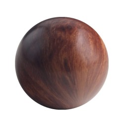 (CC-SS) DEWHEL Wooden Universal Manual Aluminum Shift Knob [‎DE-8471]