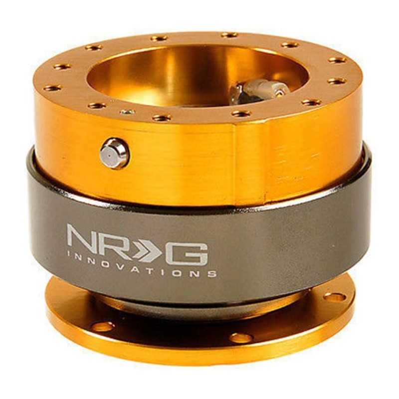 (CC-SWQR) NRG Innovations ‎‎‎Gen 2.0 Steering Wheel Quick Release Adapter 6-HOLE with Mounting Bolts [‎‎SRK-200RG]