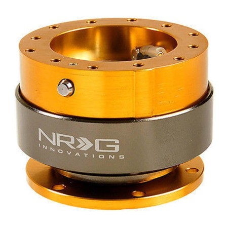 (CC-SWQR) NRG Innovations ‎‎‎Gen 2.0 Steering Wheel Quick Release Adapter 6-HOLE with Mounting Bolts [‎‎SRK-200RG]