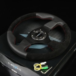 (CC-SW) NRG Innovations 13” Racing Style Steering Wheel [KO49232S]