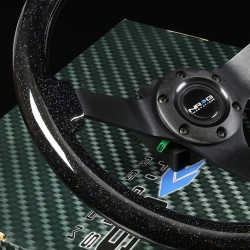 (CC-SW) NRG Innovations 13.5” Racing Style Gliter Steering Wheel [KO58028S]