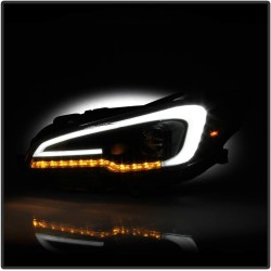 (CC-LHL) ACANII SUBARU 富士 WRX STI LED Projector 頭燈 [AC-P-J-SWRX15-LB-BK]