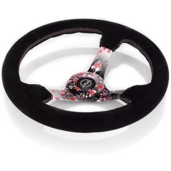 (CC-SW) NRG Innovations RST-036SAK-S 13.5” Sakura Floral Reinforced Steering Wheel [RST-036SAK-S]