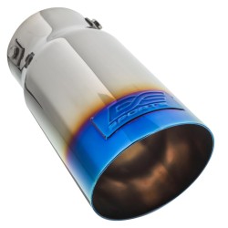 (CC-EH) DC Sports Universal Titanium Flare Round Exhaust Tip [EX-1025]