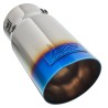 (CC-EH) DC Sports Universal Titanium Flare Round Exhaust Tip [EX-1025]