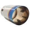 (CC-EH) DC Sports Universal Titanium Flare Round Exhaust Tip [EX-1025]