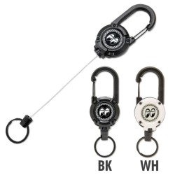 (GG-KC) MOON Equipped Carabiner Reel Key Ring [MKR200]