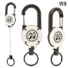 (GG-KC) MOON Equipped Carabiner Reel Key Ring [MKR200]