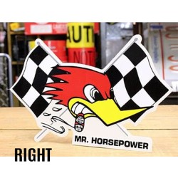 (CC-SK) Clay Smith Checkered Flag Sticker [CSD020]