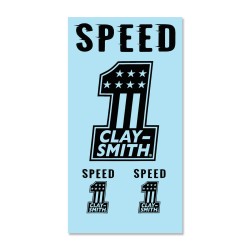 (CC-SK) Clay Smith No. 1 Sticker [CSYC3948]