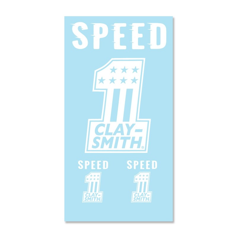 (CC-SK) Clay Smith No. 1 Sticker [CSYC3949]