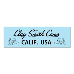 (CC-SK) Clay Smith CALIF. USA Sticker [CSYC3950]