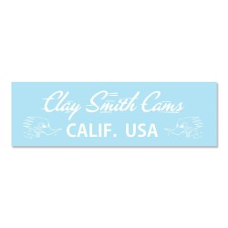 (CC-SK) Clay Smith CALIF. USA Sticker [CSYC3951]